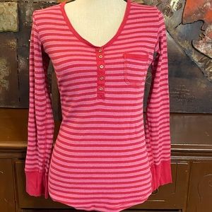 Victoria’s Secret white label thermal pajama top.  M